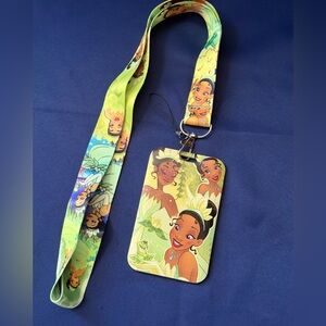 The Princess and the Frog - Lanyard and ID card holder